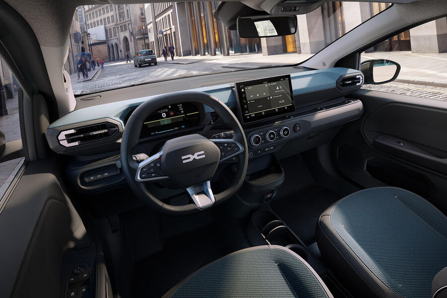 Mk2 Dacia Spring interior