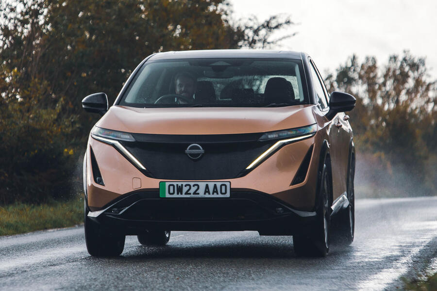 Nissan Ariya front tracking