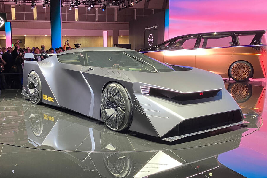 Nissan Hyper Force front quarter Tokyo motor show