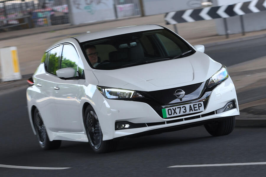 2024 Nissan Leaf driving