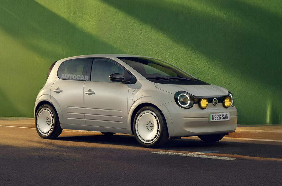 Nissan Wave Autocar render