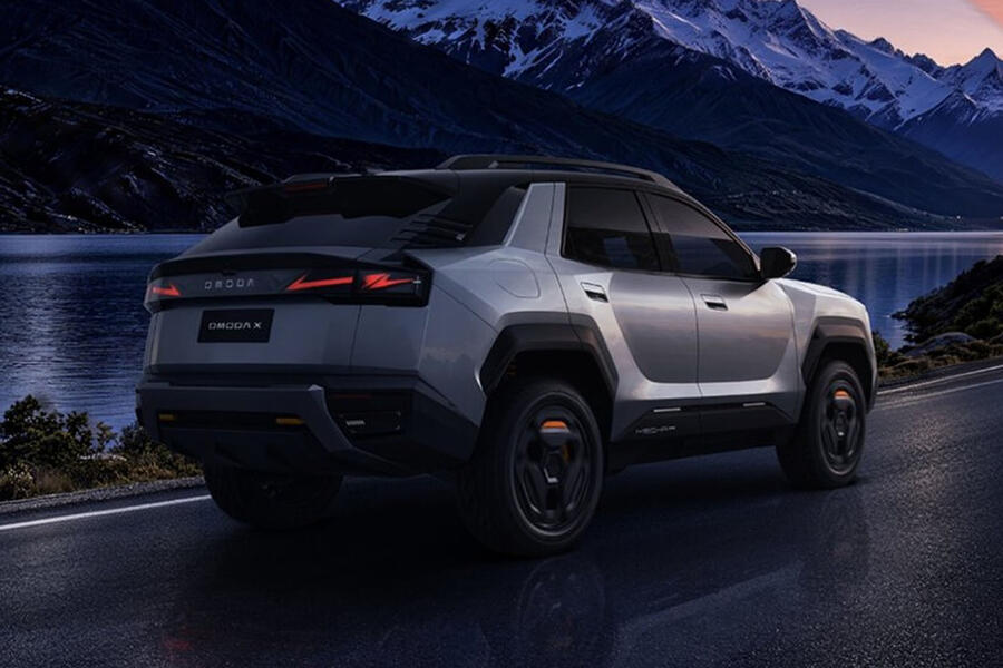 Omoda X &ndash; rear quarter