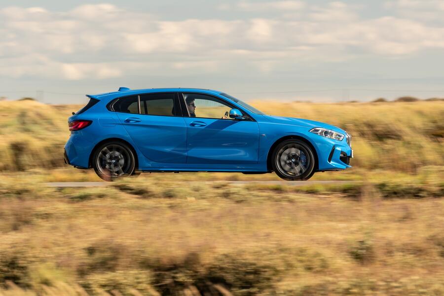BMW 1 Series side driving