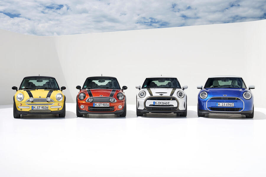 BMW Mini generations