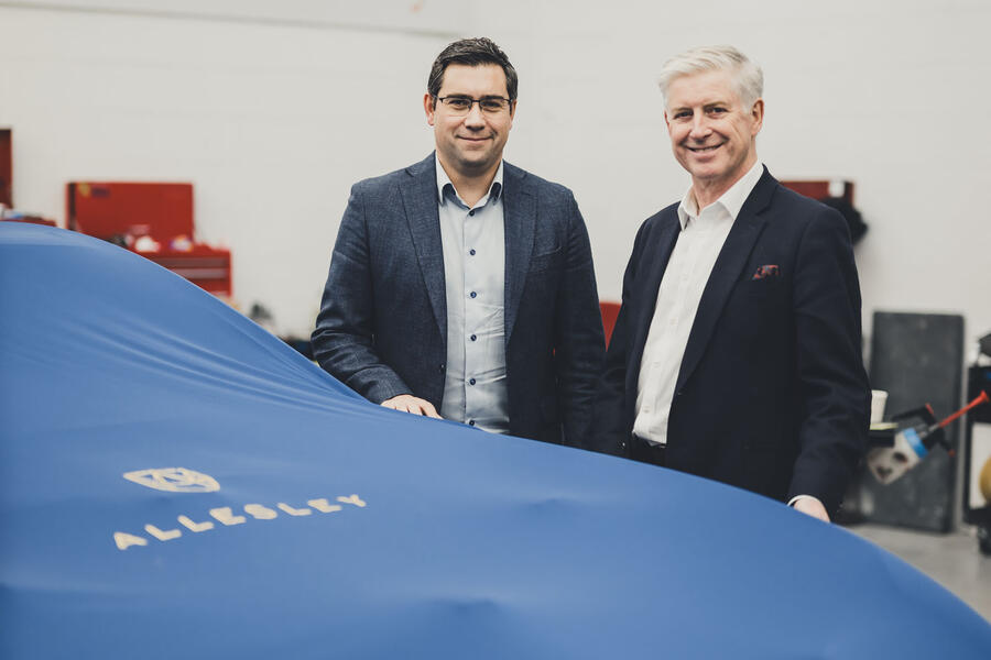 Allesley Paul Abercrombie (left) and Chris Devane