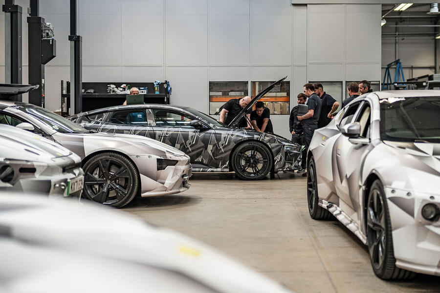 Polestar 5 prototypes