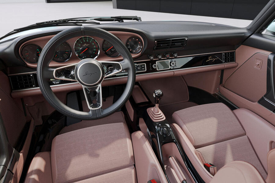 Porsche 911 Carrera Coupe by Singer interior
