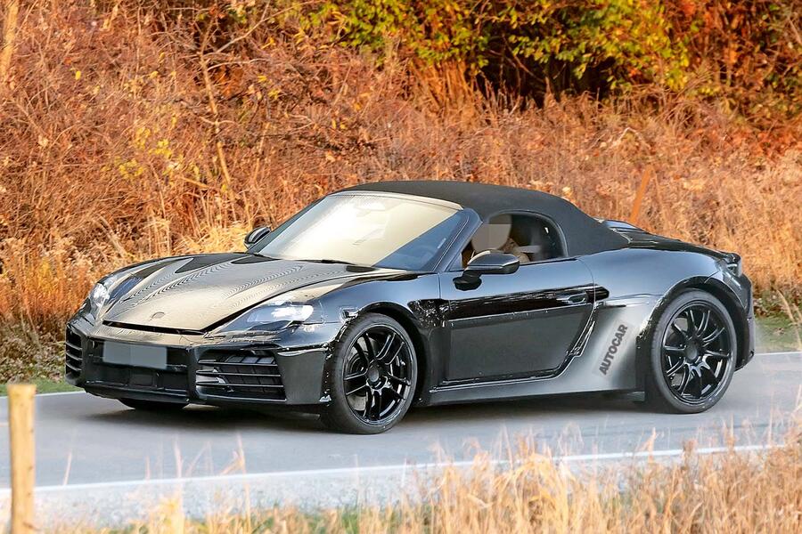 Porsche boxster ev prototype