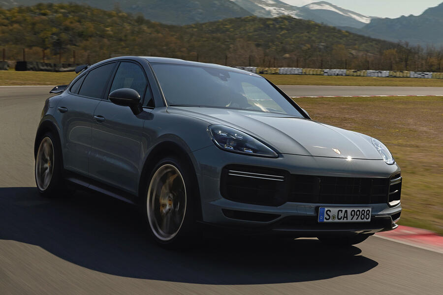 Porsche cayenne gt front tracking