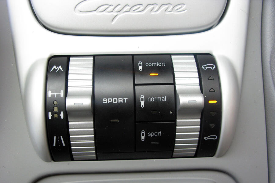 Porsche cayenne s modes