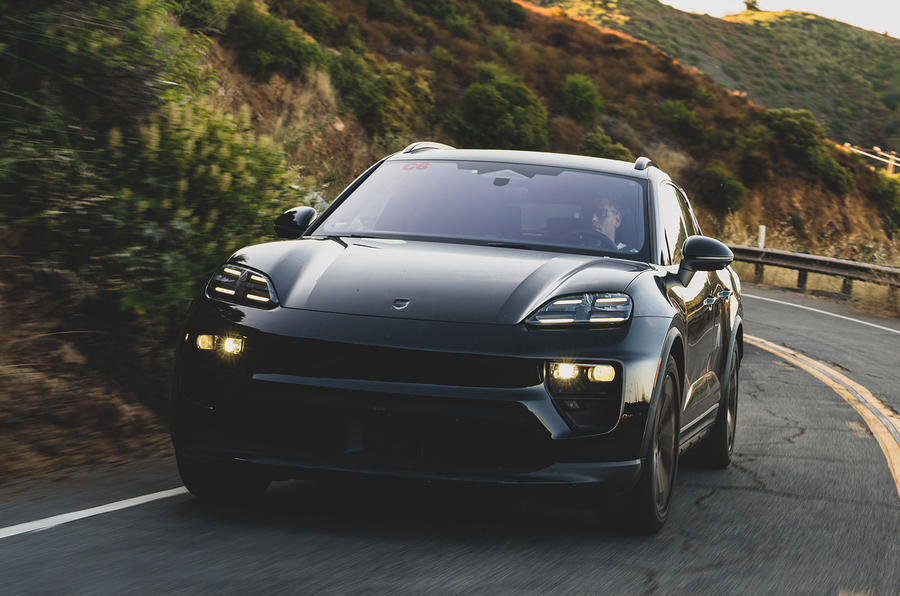 Porsche Macan Electric front driving