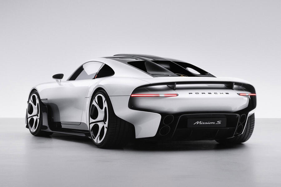 Porsche Mission S rear quarter