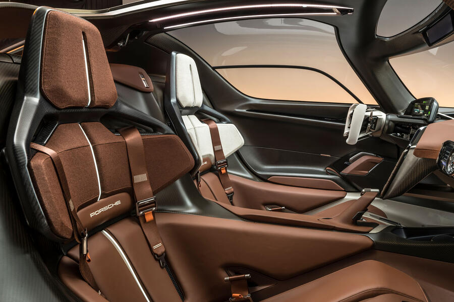 Porsche mission x interior