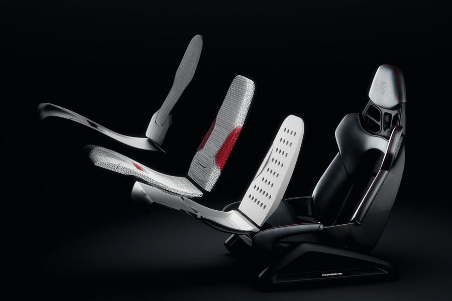Porsche chair composition