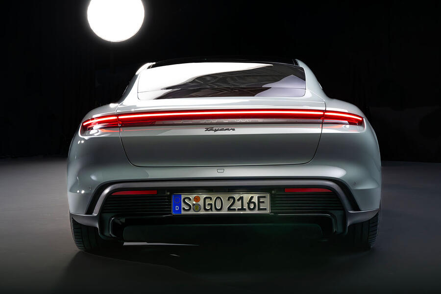 porsche taycan rear