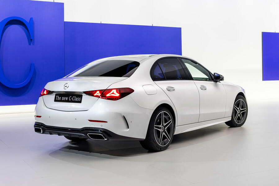 Mercedes C-Class facelift – rear