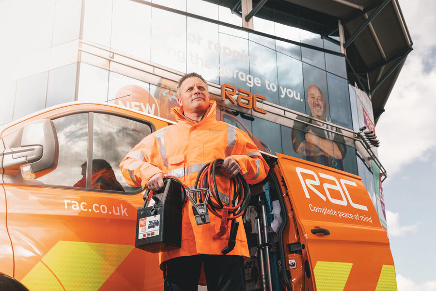 RAC recovery mechanic with jumper kit