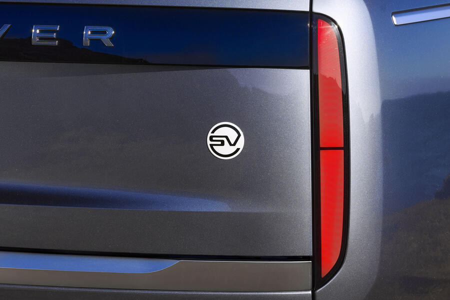 Range Rover SV Asilomar&nbsp;&ndash; rear badge
