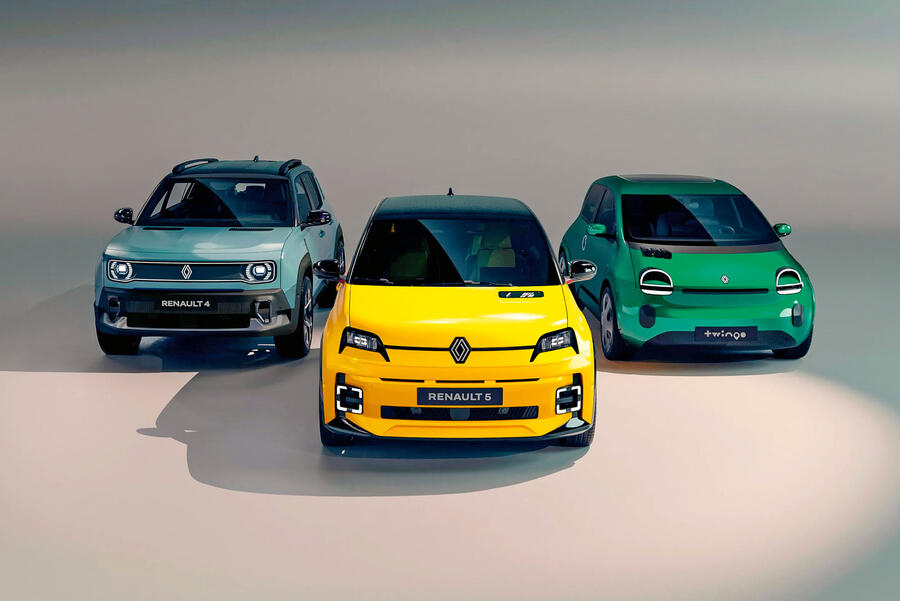 Renault 4, 5 and Twingo