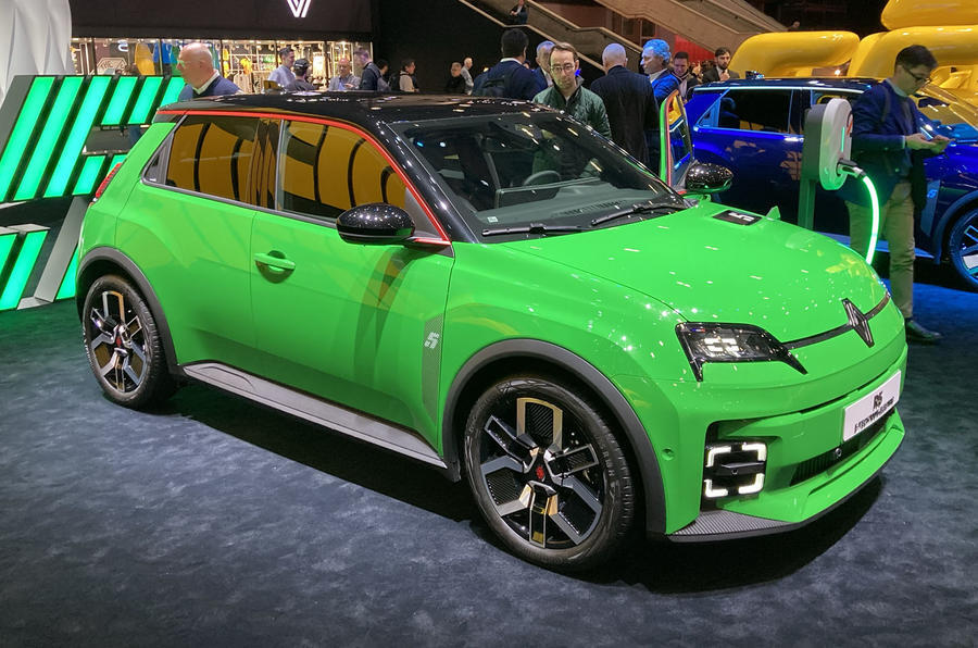 Renault 5 at Geneva motor show – side