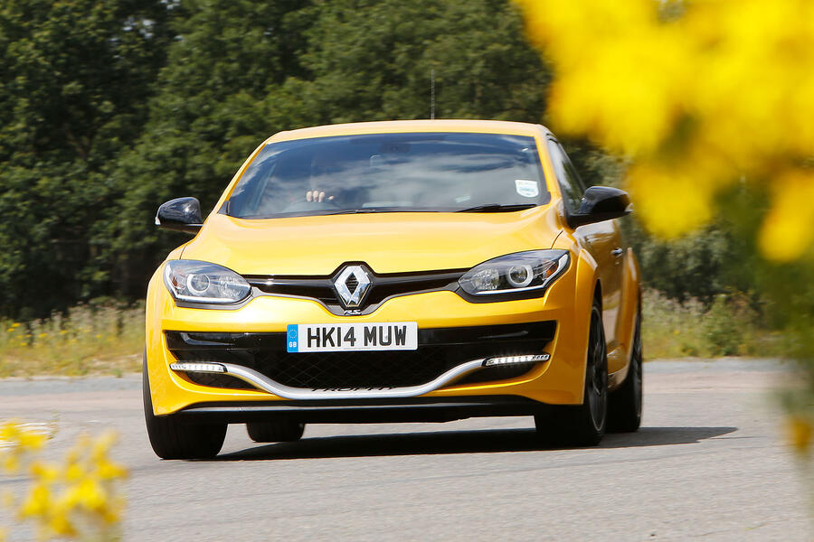 Renault megane rs front