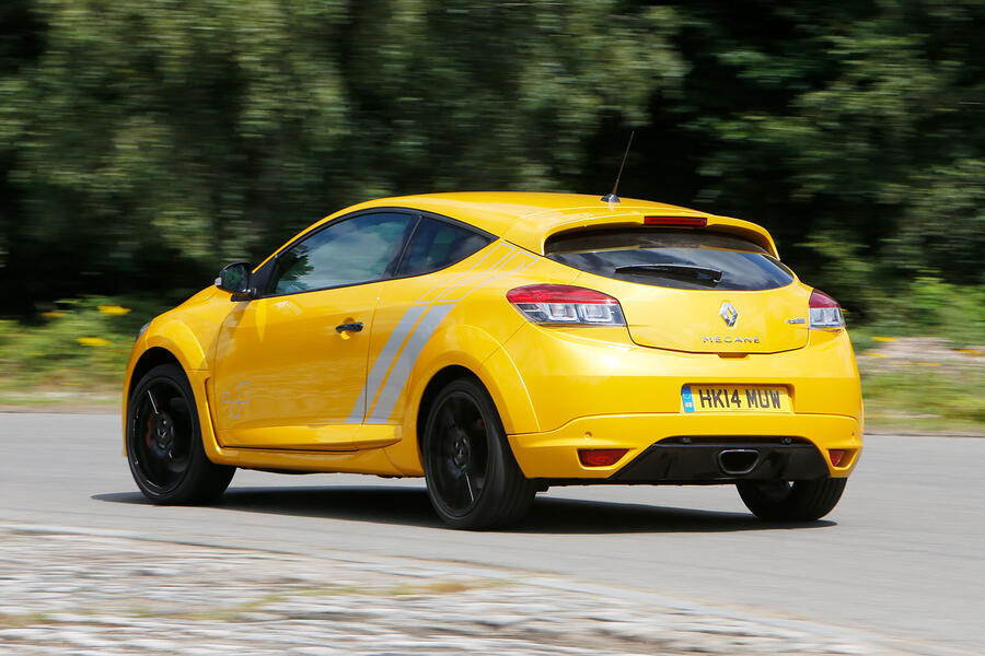 Renault megane rs rear three quarter