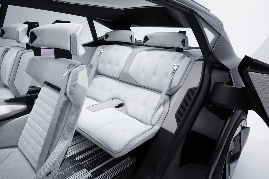 Renault scenic concept rear seats