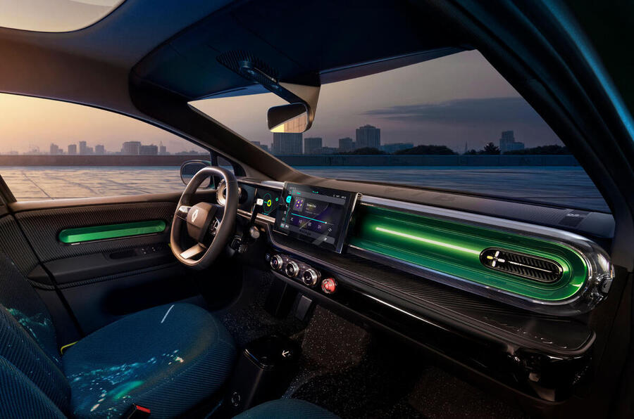Renault Twingo concept interior