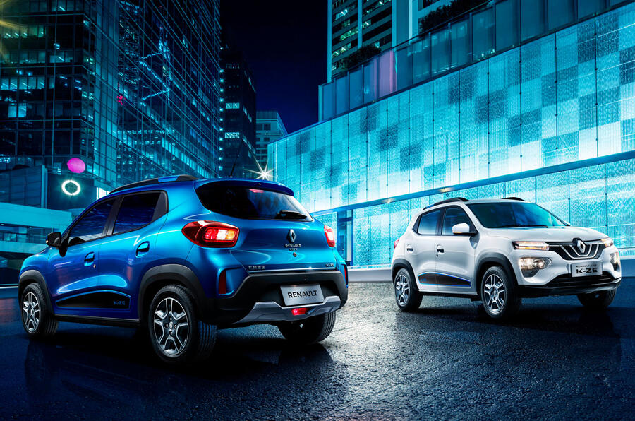 Renault sales kz electric