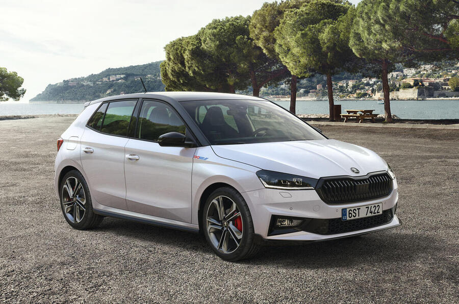 Skoda Fabia 130 front quarter static