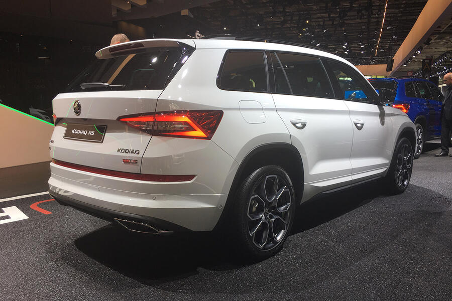 Skoda kodiaq vrs white paris 2018