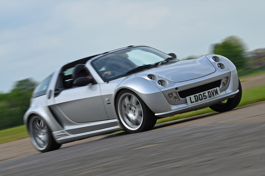 Smart roadster mk1 brabus front quarter tracking