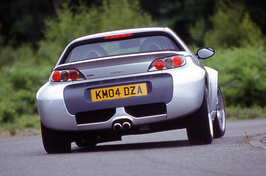 Smart roadster mk1 cornering