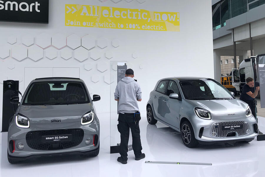 New Smart Fortwo EQ和Forfour EQ定价从£16,850起