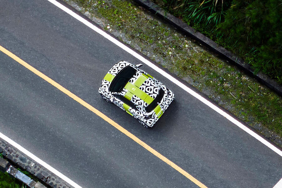 Smart #2 prototype testing