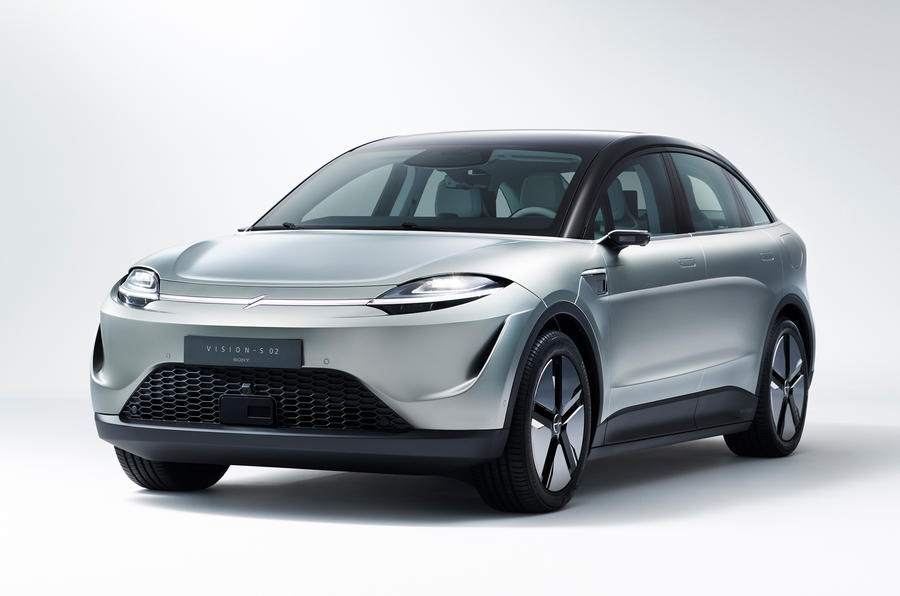 Sony vision s 02 concept 2022 front quarter static