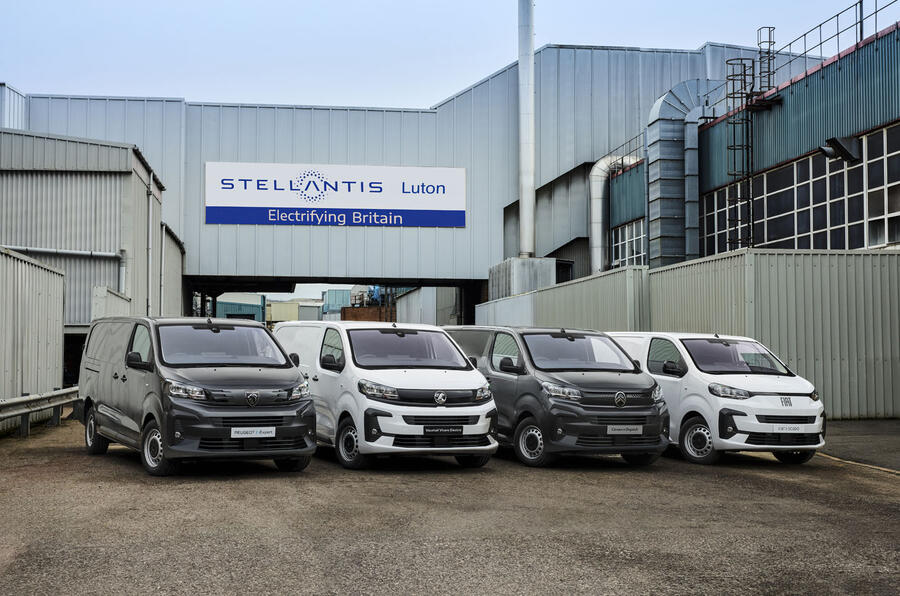Stellantis Luton vans