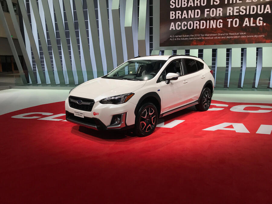 Subaru crosstrek front