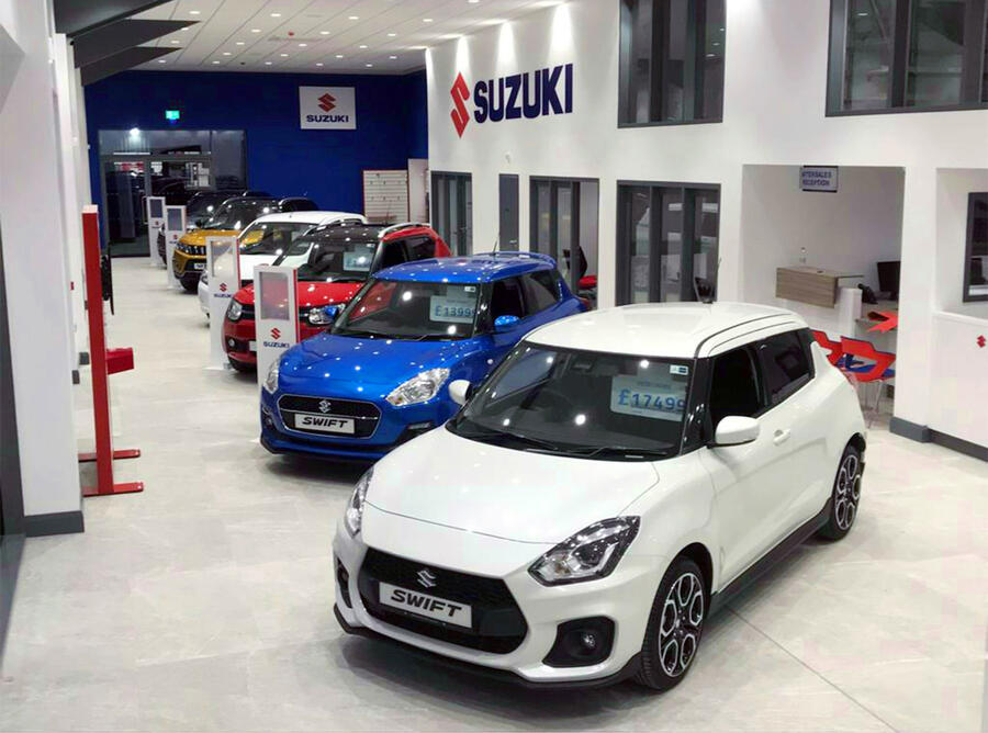 Suzuki swift showroom