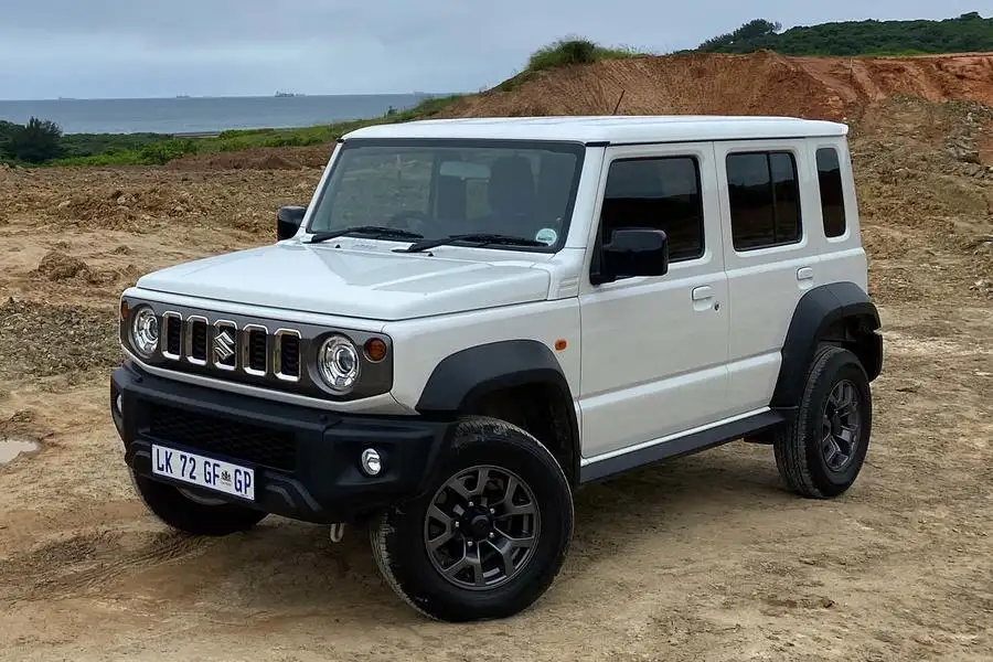 suzuki jimny 5 door front three quarter static