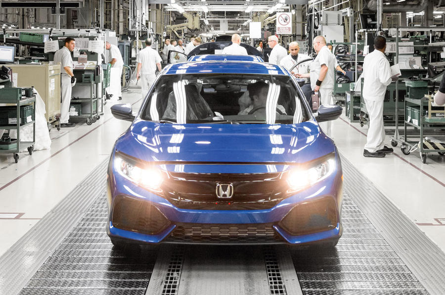 Honda swindon factory before it closed for good in 2021