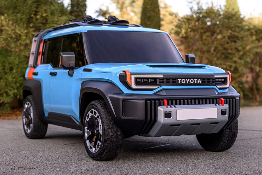 Toyota Compact Cruiser concept front quarter