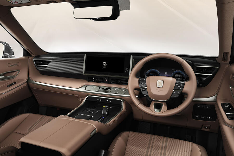 toyota century suv front seat