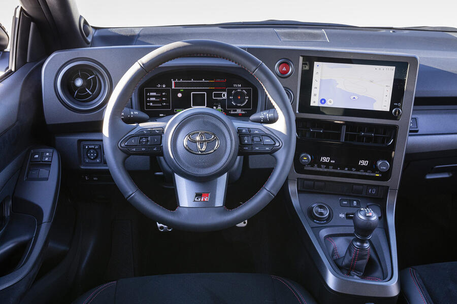 toyota gr yaris steering wheel