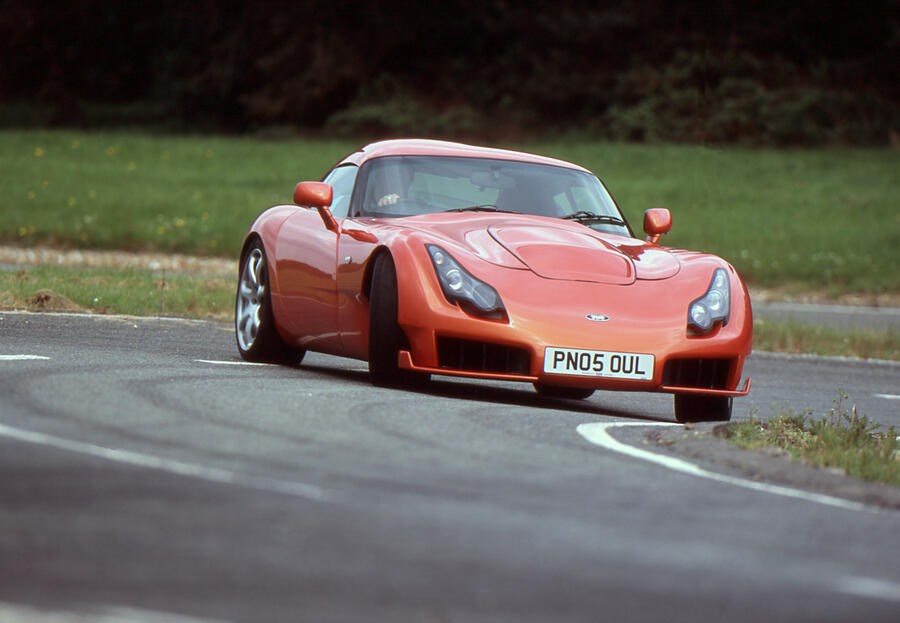 Tvr sagaris front three quarter