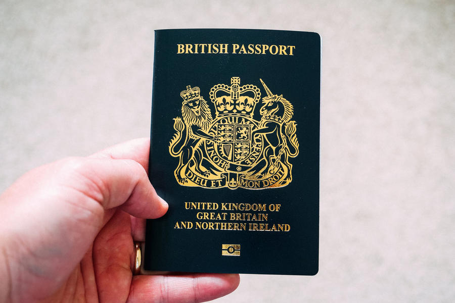паспорт Великобритании