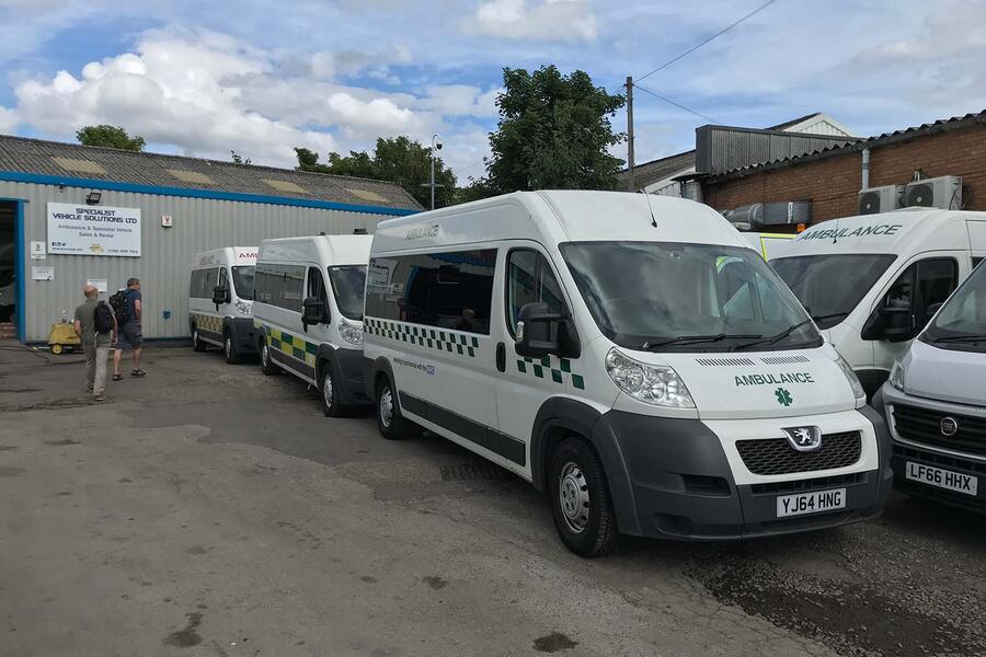 Ukraine ambulance feature ambulances
