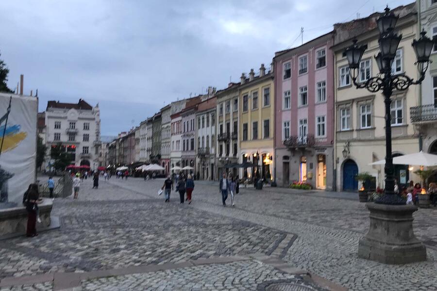 Ukraine ambulance feature historic lviv