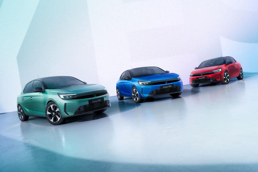 Vauxhall Corsa colours
