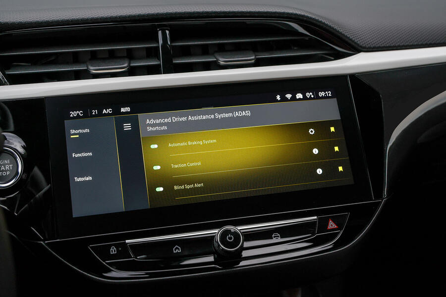 Vauxhall corsa electric review 202316 adas